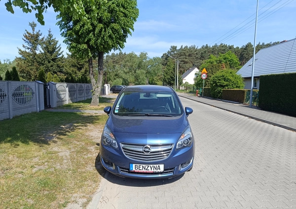 Opel Meriva cena 36900 przebieg: 96000, rok produkcji 2016 z Śrem małe 191